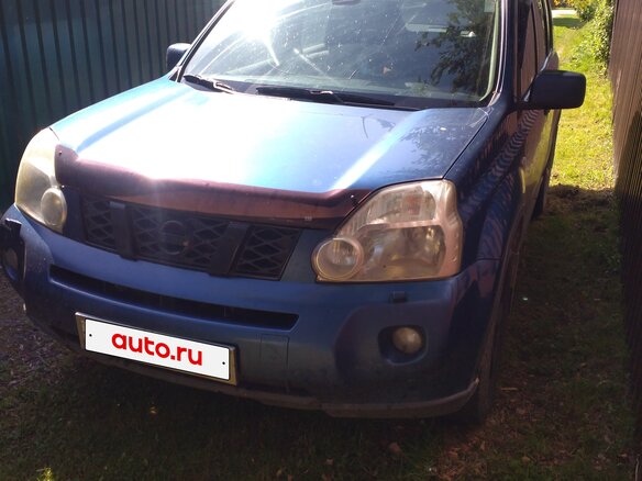 2008 Nissan X-Trail II, синий - вид 1