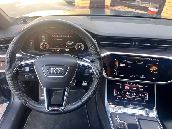 2019 Audi A7 55 TFSI II (4K), зелёный, 5300000 рублей - вид 8