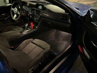 2014 BMW 4 серии 420d F32/F33/F36, синий, 2540000 рублей, вид 3