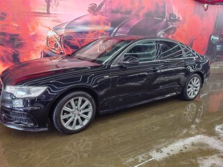 2011 Audi A6 IV (C7), чёрный, 1100000 рублей, вид 2