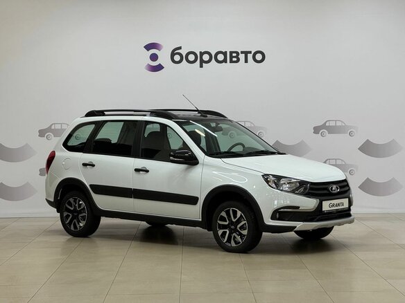 2026 Lada (ВАЗ) Granta Cross Euro-2 I Рестайлинг, белый - вид 1