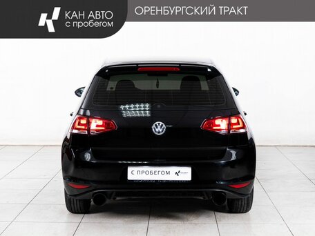 2013 Volkswagen Golf VII, чёрный, 850000 рублей, вид 4
