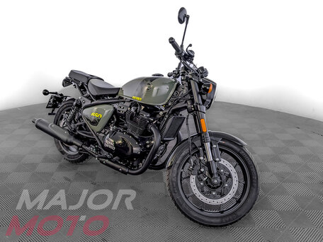 2026 Royal Enfield Shotgun, зелёный, 732000 рублей, вид 2