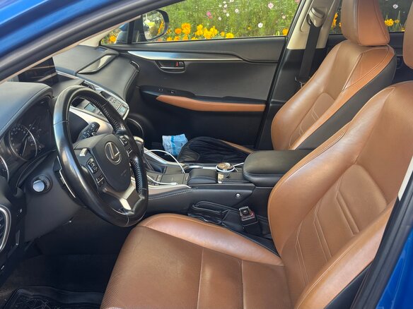 2018 Lexus NX 300 I Рестайлинг, синий, 2550000 рублей - вид 5