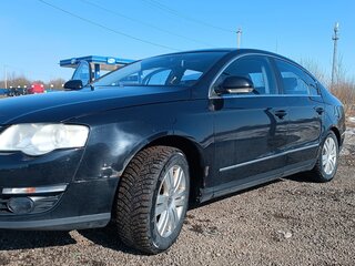 2008 Volkswagen Passat B6, чёрный, 475000 рублей, вид 1