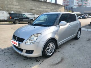 2009 Suzuki Swift III, серебристый, 550000 рублей, вид 1