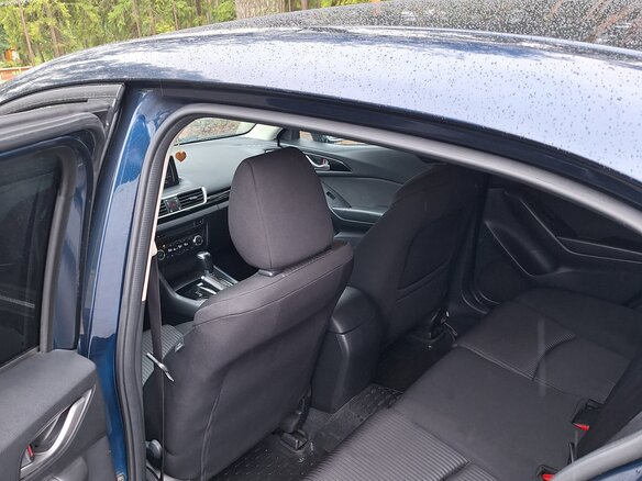 2014 Mazda 3 III (BM), синий, 1350000 рублей - вид 12