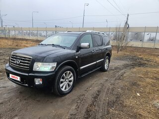 2009 Infiniti QX56 I Рестайлинг, чёрный, 1400000 рублей, вид 4