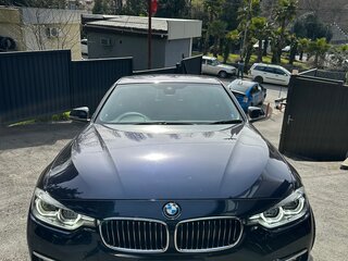 2017 BMW 3 серии 318i VI (F3x) Рестайлинг, синий, 1900000 рублей, вид 3