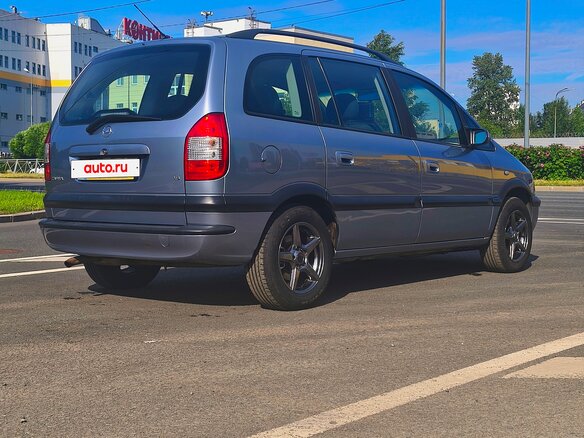 2003 Opel Zafira A, серый, 550000 рублей - вид 5