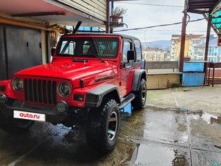 2002 Jeep Wrangler II (TJ), красный, 1260000 рублей, вид 4