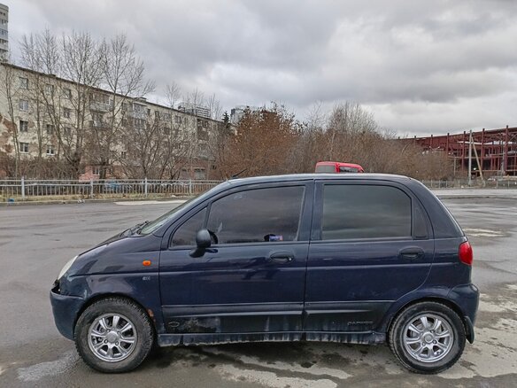 2007 Daewoo Matiz I Рестайлинг, чёрный - вид 6