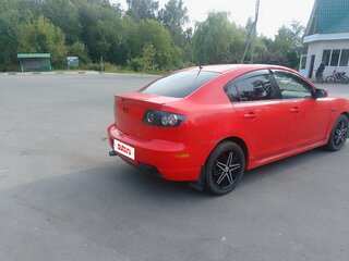 2008 Mazda 3 I (BK) Рестайлинг, красный, 600000 рублей, вид 3