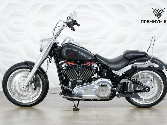 2017 Harley-Davidson Fat Boy, чёрный, 1847000 рублей - вид 1