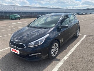 2016 Kia Ceed II Рестайлинг, чёрный, 1200000 рублей, вид 1