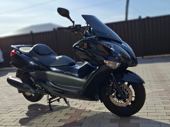2007 Yamaha Majesty 250, чёрный, 380000 рублей - вид 12