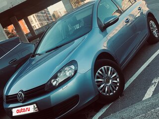 2010 Volkswagen Golf VI, голубой, 699000 рублей, вид 1