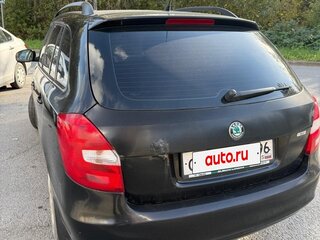 2011 Skoda Fabia II Рестайлинг, чёрный, 500000 рублей, вид 1