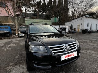 2006 Volkswagen Touareg I, чёрный, 980000 рублей, вид 2