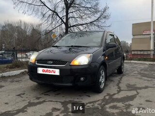 2006 Ford Fiesta Mk5, чёрный, 355000 рублей, вид 1