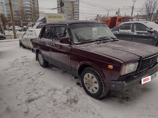 2008 Lada (ВАЗ) 2107, пурпурный, 250000 рублей, вид 2