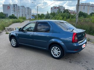 2011 Renault Logan I Рестайлинг, синий, 465000 рублей, вид 4