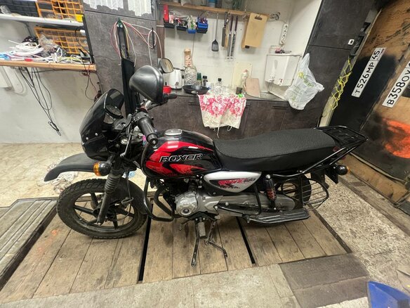 2020 Bajaj Boxer BM 150X, чёрный, 130000 рублей