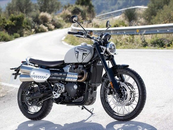 2024 Triumph Scrambler, серый, 1800000 рублей - вид 24