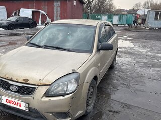2010 Kia Rio II Рестайлинг, бежевый, 260000 рублей, вид 1