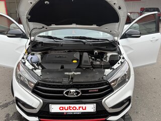 2019 Lada (ВАЗ) Vesta Sport I, белый, 1220000 рублей, вид 2