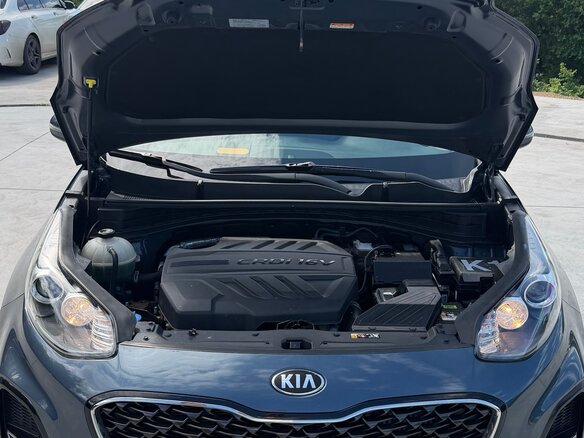 2018 Kia Sportage IV Рестайлинг, синий, 2299900 рублей - вид 22