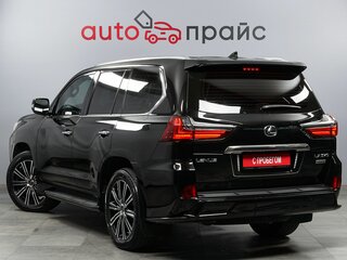 2019 Lexus LX 570 III Рестайлинг 2, чёрный, 10500000 рублей, вид 5