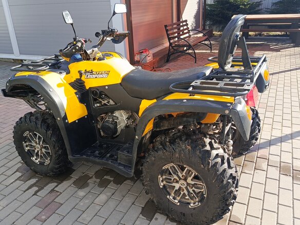 2016 Stels ATV-600YL Леопард, жёлтый, 490000 рублей - вид 6
