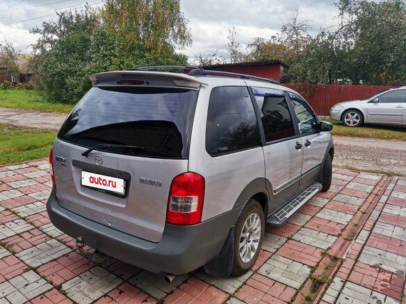 2000 Mazda MPV II (LW), серебристый, 600000 рублей - вид 3