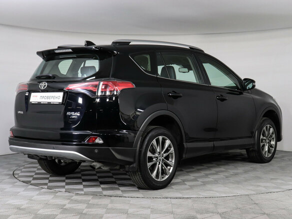 2019 Toyota RAV4 IV (XA40) Рестайлинг, чёрный - вид 5