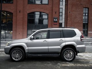 2003 Toyota Land Cruiser Prado 4-speed 120 Series, серебристый, 1990000 рублей, вид 5