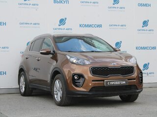 2016 Kia Sportage IV, коричневый, 1920000 рублей, вид 3