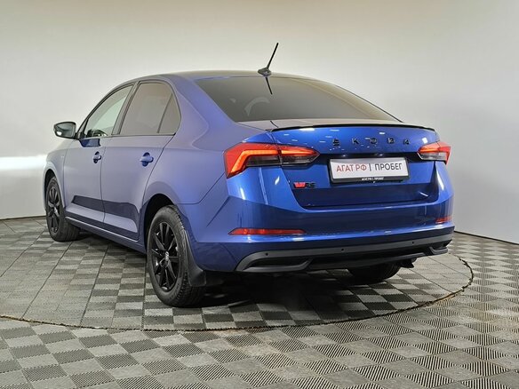 2022 Skoda Rapid II, синий - вид 5
