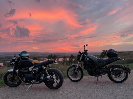 2024 Benelli Leoncino 500 Trail, зелёный, 500000 рублей, вид 3