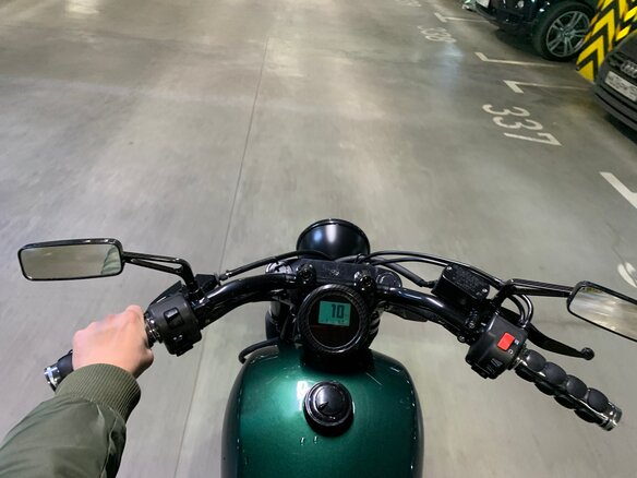 2014 Yamaha XV950 Bolt, зелёный, 559000 рублей - вид 16
