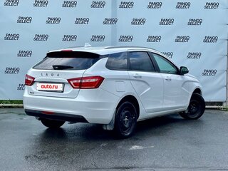 2020 Lada (ВАЗ) Vesta SW I, белый, 840000 рублей, вид 4