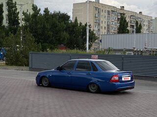 2017 Lada (ВАЗ) Priora I Рестайлинг, синий, 1350000 рублей, вид 2