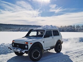 2013 Lada (ВАЗ) 2121 (4x4) Bronto I Рестайлинг, белый, 620000 рублей, вид 4