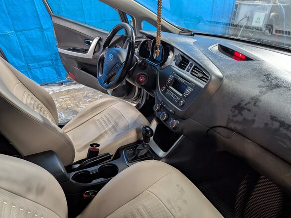 2014 Kia Ceed II, коричневый, 1090000 рублей - вид 14
