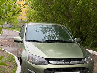 2013 Lada (ВАЗ) Kalina II, зелёный, 390000 рублей, вид 4