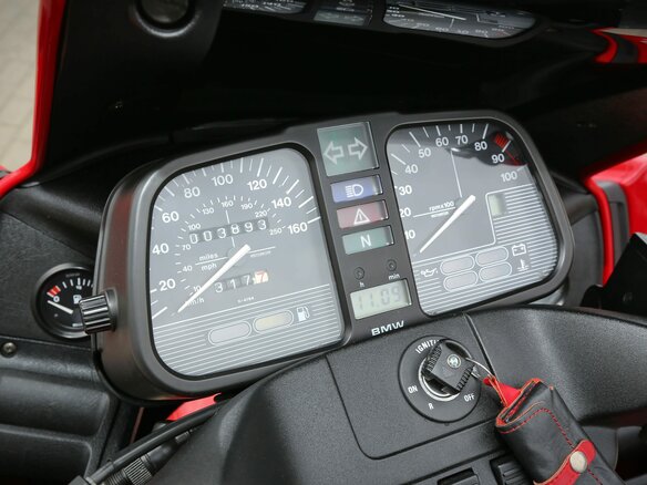 1996 BMW K 1100 RS, красный, 594334 рублей - вид 34