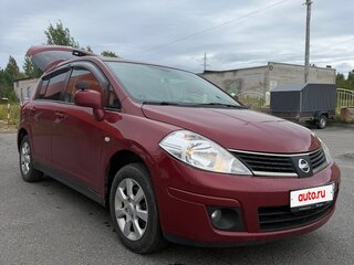 2008 Nissan Tiida I, красный, 495000 рублей, вид 3