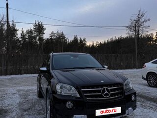 2008 Mercedes-Benz M-Класс AMG 63 AMG II (W164) Рестайлинг, чёрный, 1750000 рублей, вид 3