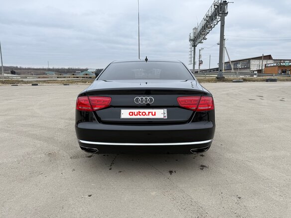 2012 Audi A8 Long III (D4), чёрный, 1800000 рублей - вид 11