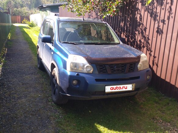 2008 Nissan X-Trail II, синий